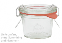 WECK-Mini-Sturzglas 35 ml (Rundrand 40) 12 Gläser Karton - WECK Shop